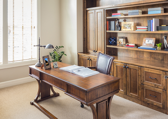 Custom Home Office Furniture - Craftworks Custom Cabinetry