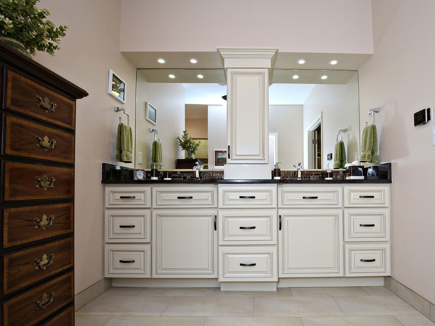Custom Bathroom Remodeling - Craftworks Custom Cabinetry
