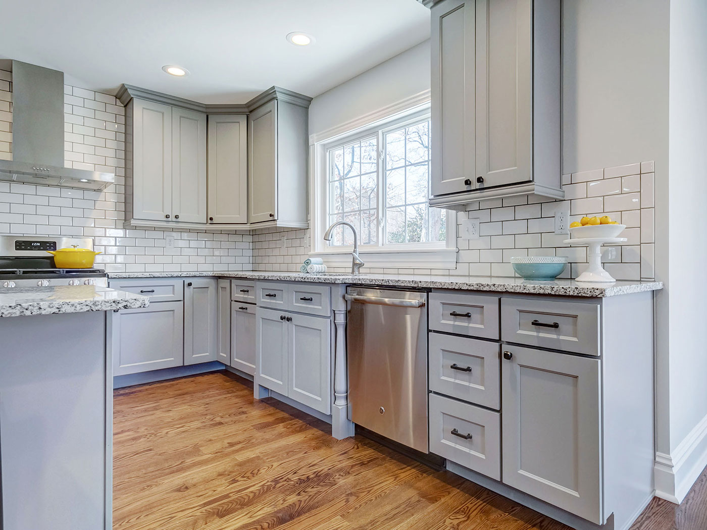 Standard Kitchen Cabinets Brooklyn Pewter - Craftworks Custom Cabinetry